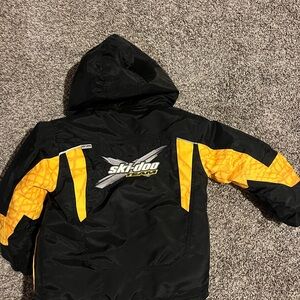 Ski-Doo Team Black and Yellow Jacket